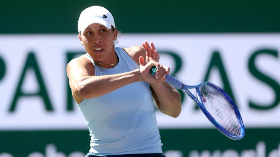 Keys survives Mertens to reach Indian Wells fourth round