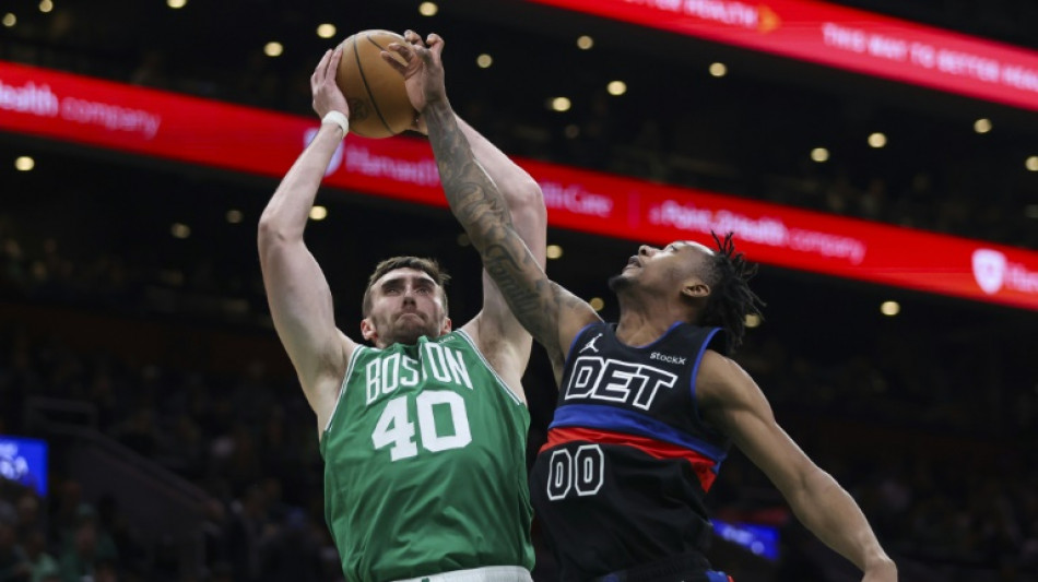 Short-handed Celtics cruise past Pistons