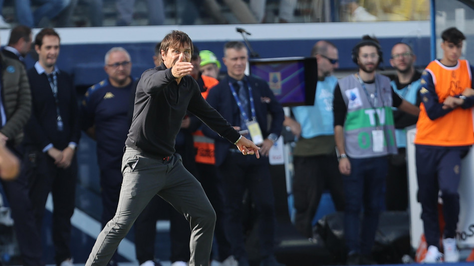 Calcio:Conte, con Lecce cambiamo approccio dopo primi 45' Empoli