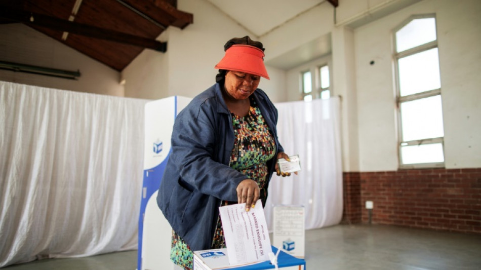 South Africans vote with ANC rule in balance