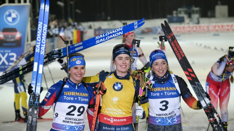 Biathlon: Simon reprend pied avec la 2e place de la mass start à Kontiolahti