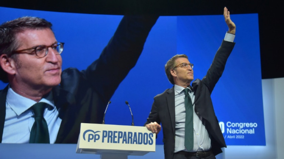 Espagne: le nouveau leader de la droite appelle à l'unité du parti pour battre les socialistes