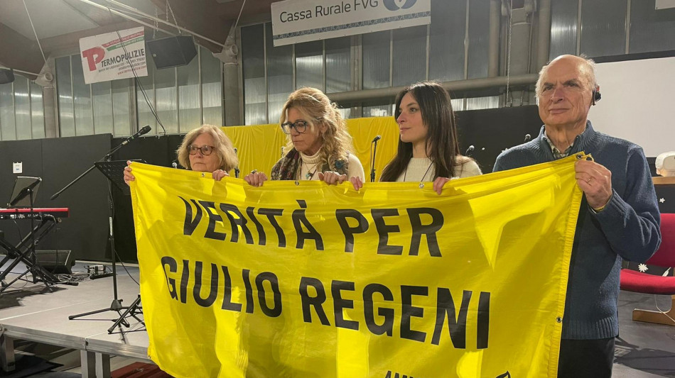 A 9 anni dalla scomparsa Fiumicello ricorda Giulio Regeni