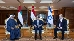 El presidente de Egipto se reúne con líderes de Israel y Emiratos