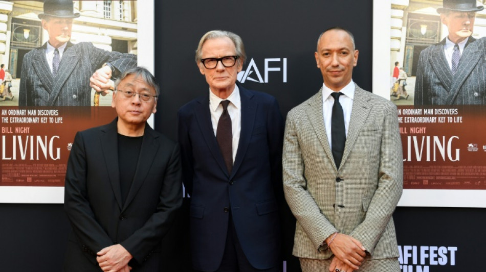 Nobel-winner Ishiguro pens Oscar-tipped 1950s remake 'Living'