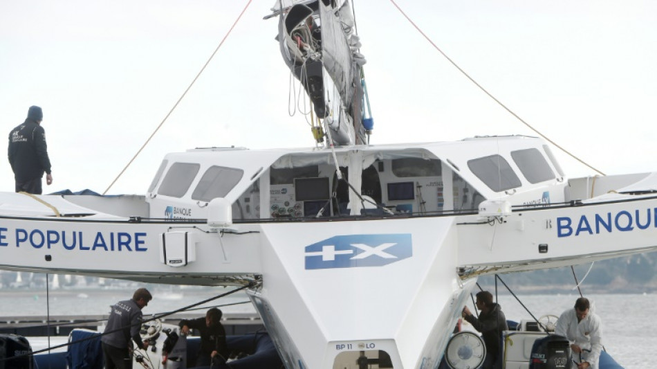 Le Cleac'h sets sail again in Route du Rhum in repaired boat 