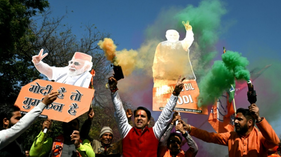 Inde: le parti de Modi remporte l'assemblée provinciale de Delhi