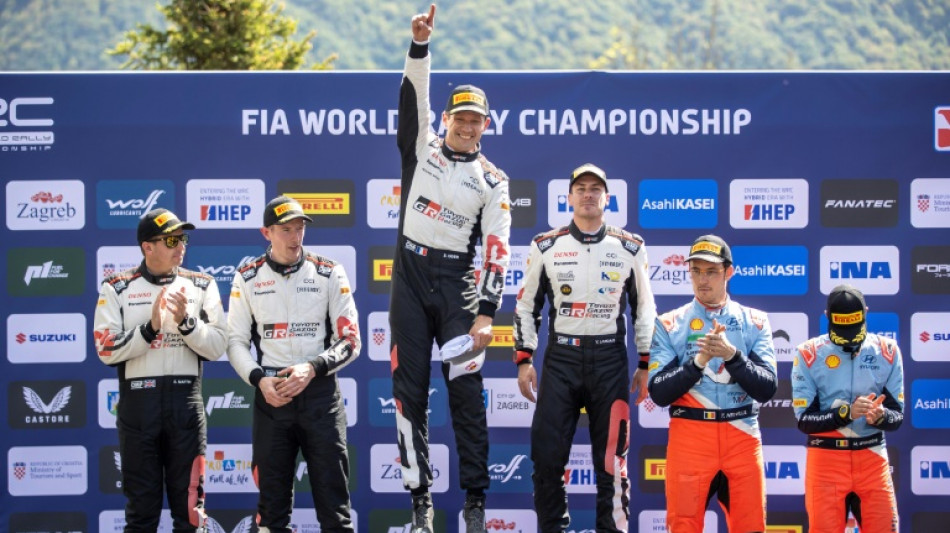 Rallye: vainqueur en Croatie, Ogier s'offre un 100e podium mondial