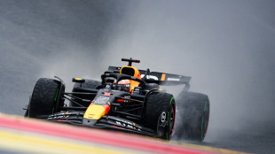 Verstappen on top in Belgium after rainy third practice