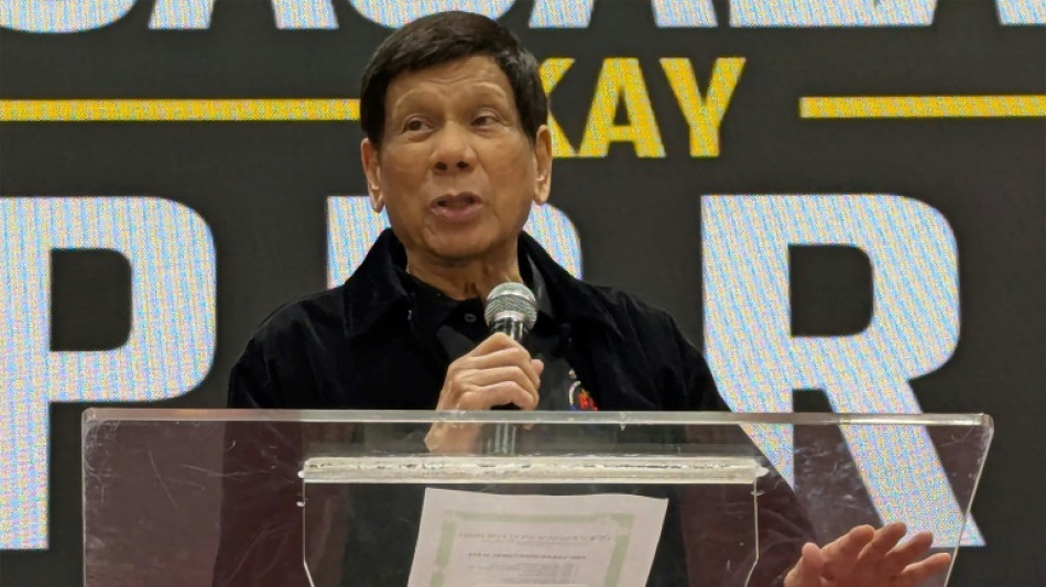 Philippines : l'ex-président Duterte arrêté pour crimes contre l'humanité a embarqué pour La Haye