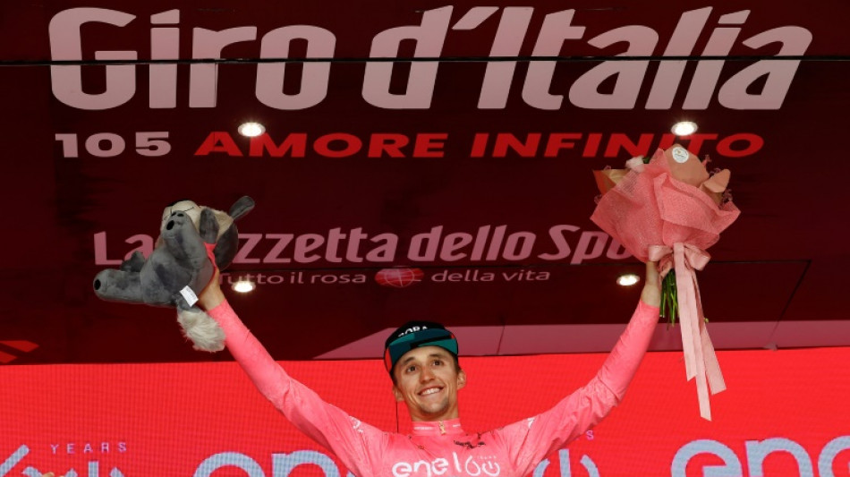 Australia's Jai Hindley wins Giro d'Italia