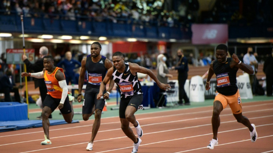 Christian Coleman, de retour à New York, s'impose d'emblée sur 60 m