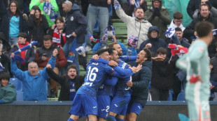 Espagne: l'Atlético craque en fin de match à Getafe (1-2) avant de retrouver le Real