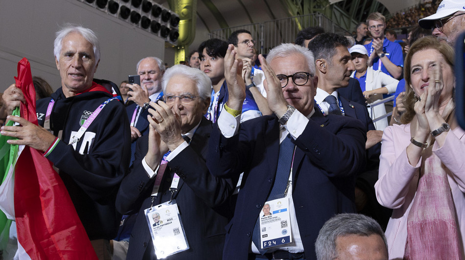 Trasferta olimpica chiusa, Mattarella saluta Parigi