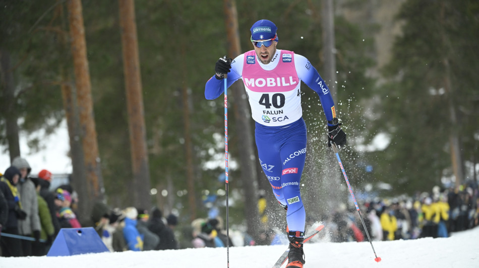 Mondiali sci nordico: Pellegrino 'in pista parte migliore di me'