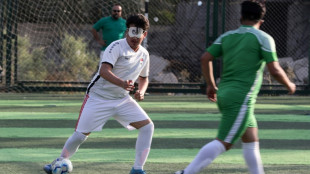 Blind footballer brings game to visually impaired Iraqis