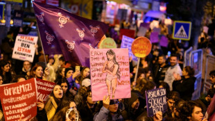 Protesters rally on International Women's Day, fearing far right