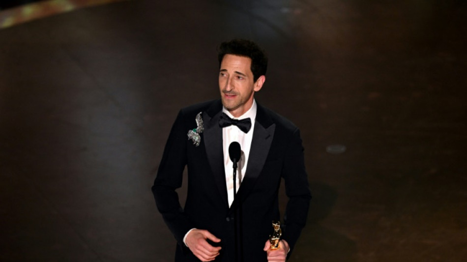 Adrien Brody wins second Oscar for 'The Brutalist'