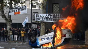 Argentines battle police as Milei reforms clear Senate hurdle