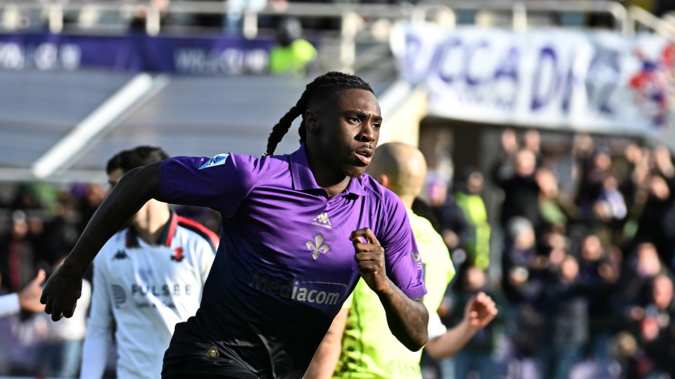 La Fiorentina vince ancora, 2-1 al Genoa